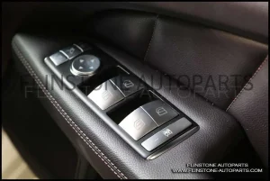 ชุดครอบปุ่มปรับกระจก สีโครมด้าน Mercedes Benz 14 ชิ้น