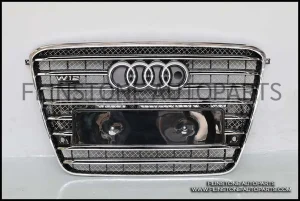 กระจังหน้า AUDI A8 W12 สีโครเมี่ยม ปี 2011-2014