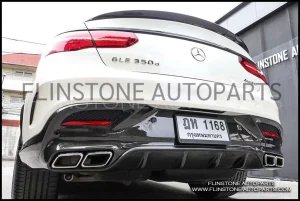 ชุด Diffuser GLE63 AMG Coupe พร้อมปลายท่อ