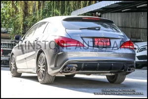 CLA45 AMG Shooting Brake Rear Diffuser 2017
