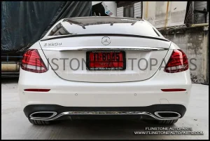 สปอยเลอร์คาร์บอนแท้ W213 ทรง AMG ของแท้