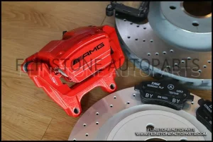 เบรค SLC43 AMG สีแดง