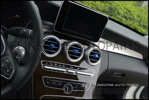 ชุดอลูมิเนียมครอบที่ปรับระดับแอร์สีน้ำเงิน GLC