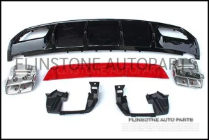 ชุดดิฟฟิวเซอร์ A45 AMG Facelift พร้อมปลายท่อของแท้