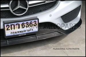 ลิ้นหน้า BOCADESIGN คาร์บอนแท้ สำหรับ W205 C-Class