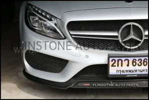 ลิ้นหน้า BOCADESIGN คาร์บอนแท้ สำหรับ W205 C-Class