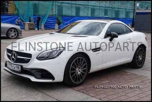 คิ้วติดกันชนหน้า SLC43 AMG ของแท้