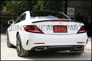 สปอยเลอร์คาร์บอนแท้ SLC43 AMG