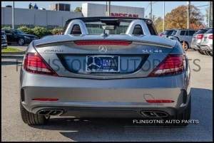 ปลายท่อ SLC43 AMG แท้ สีดำ