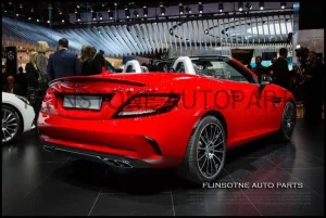 ปลายท่อ SLC43 AMG แท้ สีเงิน