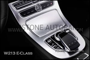 ชุดครอบคอลโซลกลาง สีโครมด้าน W213 E-Class