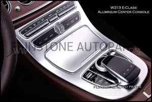 ชุดครอบคอลโซลกลาง สีโครมด้าน W213 E-Class