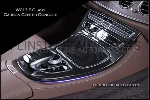 ชุดครอบคอลโซลกลาง คาร์บอนแท้ W213 E-Class