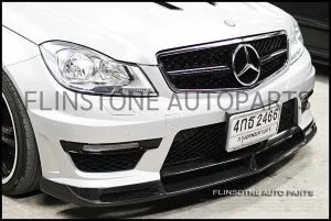 ลิ้นหน้า Vorsteiner Carbon Fiber สำหรับกันชน C63