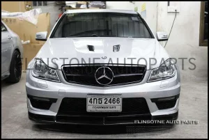 ลิ้นหน้า Vorsteiner Carbon Fiber สำหรับกันชน C63