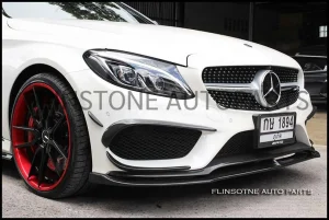 ลิ้นหน้า W205 C-Class GODHAND Carbon Fiber แท้