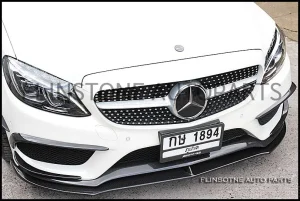 ลิ้นหน้า W205 C-Class GODHAND Carbon Fiber แท้