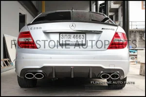 BOCADESIGN Carbon Fiber Rear Diffuser W204