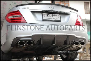 BOCADESIGN Carbon Fiber Rear Diffuser W204
