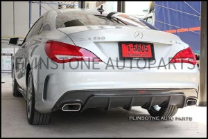 CLA Racespec Carbon Fiber Rear Diffuser [ใส่กับปลายท่อเดิม]