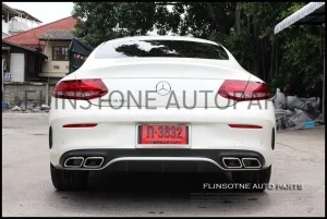 C63 Coupe AMG Diffuser + Tailpipe [Sport Package]