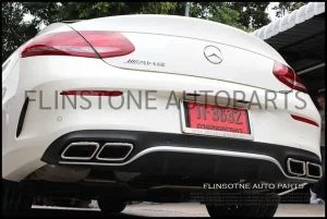 C63 Coupe AMG Diffuser + Tailpipe [Sport Package]