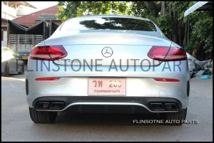 C63 Coupe AMG Diffuser + Tailpipe [Mix V.1]
