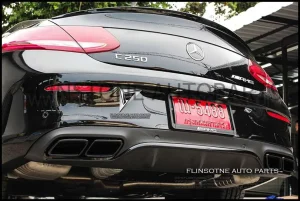 C63 Coupe AMG Diffuser + Tailpipe [Night Package]