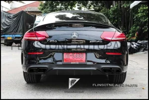 C63 Coupe AMG Diffuser + Tailpipe [Night Package]