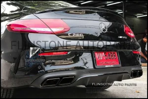 C63 Coupe AMG Diffuser + Tailpipe [Night Package]