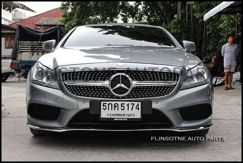 ชุดกันชนหน้าแท้ W218 CLS Facelift พร้อมกระจังหน้า Diamond