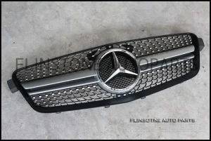 กระจังหน้า Diamond สำหรับ W212 สีเงิน ปี 10-12