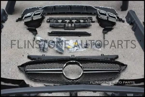 ชุดแต่งรอบคัน W205 C-Class ทรง C63 AMG