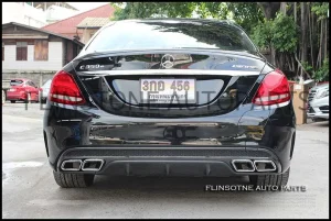 กันชนท้าย W205 C-Class AMG สำหรับ Plugin Hybrid