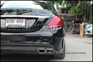 กันชนท้าย W205 C-Class AMG สำหรับ Plugin Hybrid
