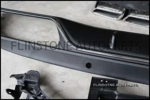 EX Silver Diffuser + Exhaust Tips W205 C-Class