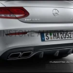 C205 C63 Coupe Diffuser + Exhaust Tips