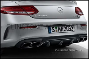 C205 C63 Coupe Diffuser + Exhaust Tips