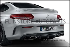 C205 C63 Coupe Diffuser + Exhaust Tips