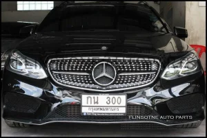 กระจังหน้า Diamond สำหรับ W212 สีดำ