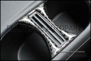 ชุดแปะระหว่างที่วางแก้วคาร์บอนแท้ สำหรับ Mercedes Benz A CLA GLA