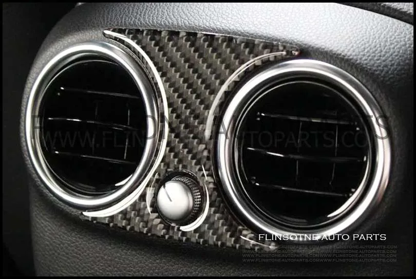 ชุดแปะระหว่างแอร์หลังคาร์บอนแท้ W205 C-Class