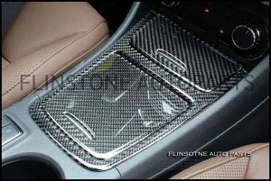 ชุดครอบคอลช่องเก็บของคาร์บอนแท้ สำหรับ Mercedes Benz A CLA GLA