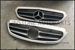 กระจังหน้า W205 AMG สีขาวสำหรับรุ่น Executive