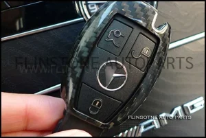 กรอบกุญแจ Carbon Fiber แท้ Mercedes Benz