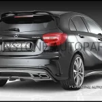 W176 PIECHA Trunk Spoiler