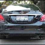 W205 C63s AMG Edition 1 Carbon Fiber Diffuser