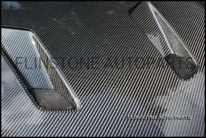 W207 Facelift AMG Black Series Carbon Fiber Hood