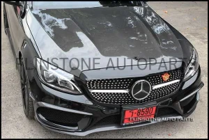 W205 C63s AMG Carbon Fiber Bonnet