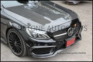 W205 C63s AMG Carbon Fiber Bonnet